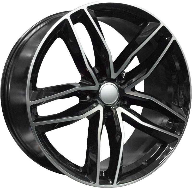 Jante din aliaj WSP AUDI 1196-BFP BLACK FULL POLISHED 9.5Jx22