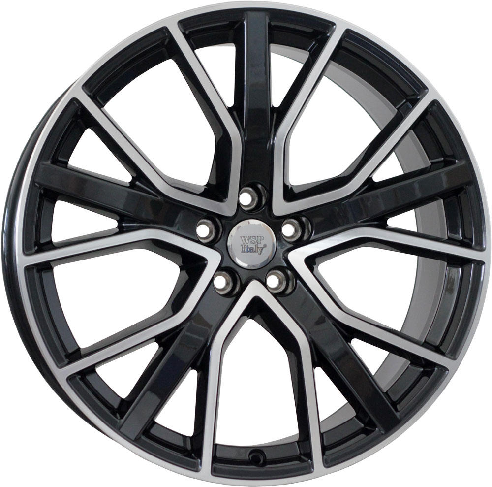 Ζάντες κραμάτων WSP AUDI 1332-BP BLACK POLISHED 8.5Jx19