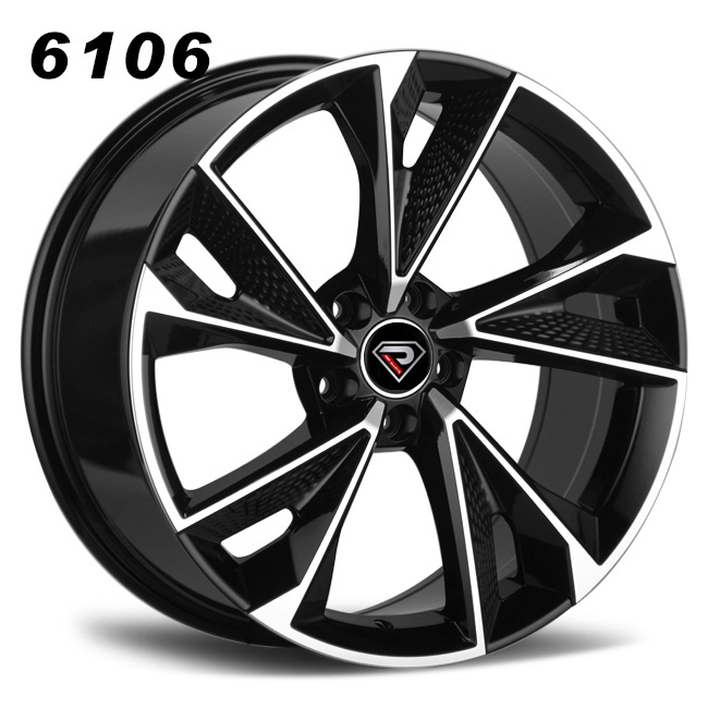 Ζάντες κραμάτων WSP AUDI 810-BFP BLACK FULL POLISHED 9.5Jx21