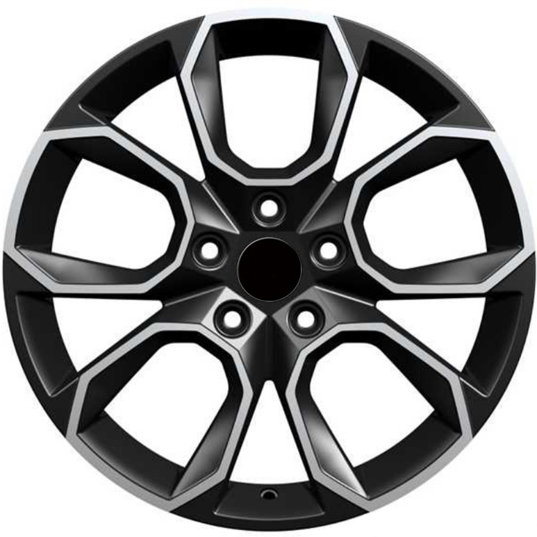 Ζάντες κραμάτων WSP AUDI D1310-BFP BLACK FULL POLISHED 8.5Jx19