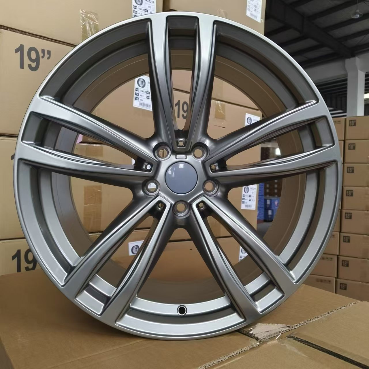 WSP BMW 5468-GMP GUN METAL POLISHED 9.5Jx19 Ζάντες κραμάτων WSP BMW 5468-GMP GUN METAL POLISHED 9.5Jx19