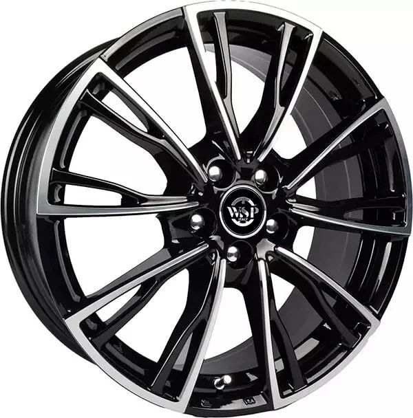 Jante din aliaj WSP BMW WD006 LUGANO GLOSSY BLACK POLISHED 8.5Jx19