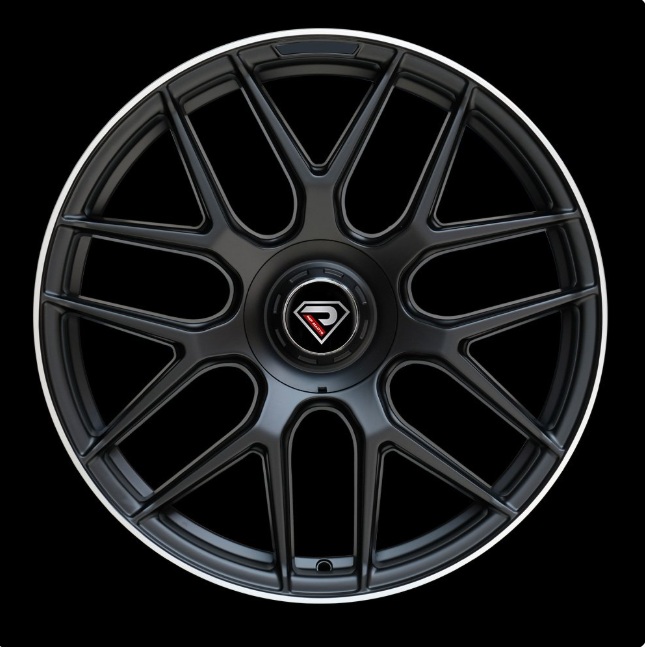 WSP MERCEDES 852 MBPL MATT BLACK POLISHED LIP 8.5Jx20 Jante din aliaj WSP MERCEDES 852 MBPL MATT BLACK POLISHED LIP 8.5Jx20