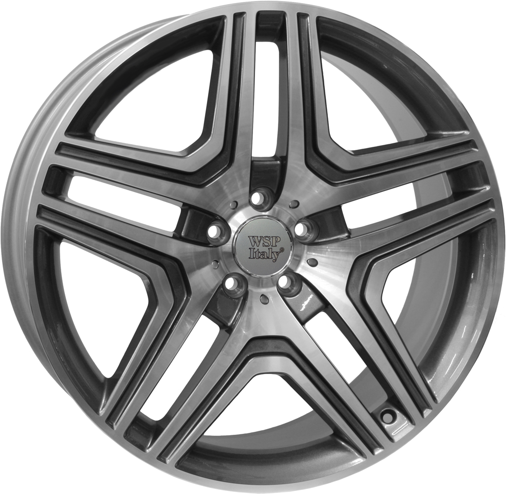 WSP MERCEDES W766 ANTRACITE POLISHED 10Jx21 Jante din aliaj WSP MERCEDES W766 ANTRACITE POLISHED 10Jx21
