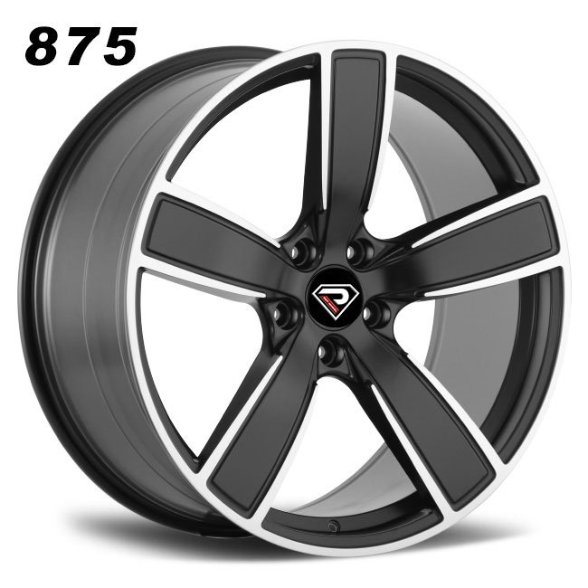 WSP PORSCHE 875 SATIN BLACK POLISHED 11Jx22 Ζάντες κραμάτων WSP PORSCHE 875 SATIN BLACK POLISHED 11Jx22