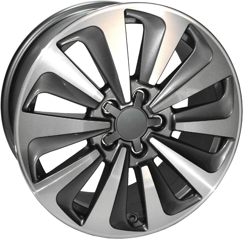 Ζάντες κραμάτων WSP AUDI 1338-GFP GRAPHITE FULL POLISHED 8Jx17